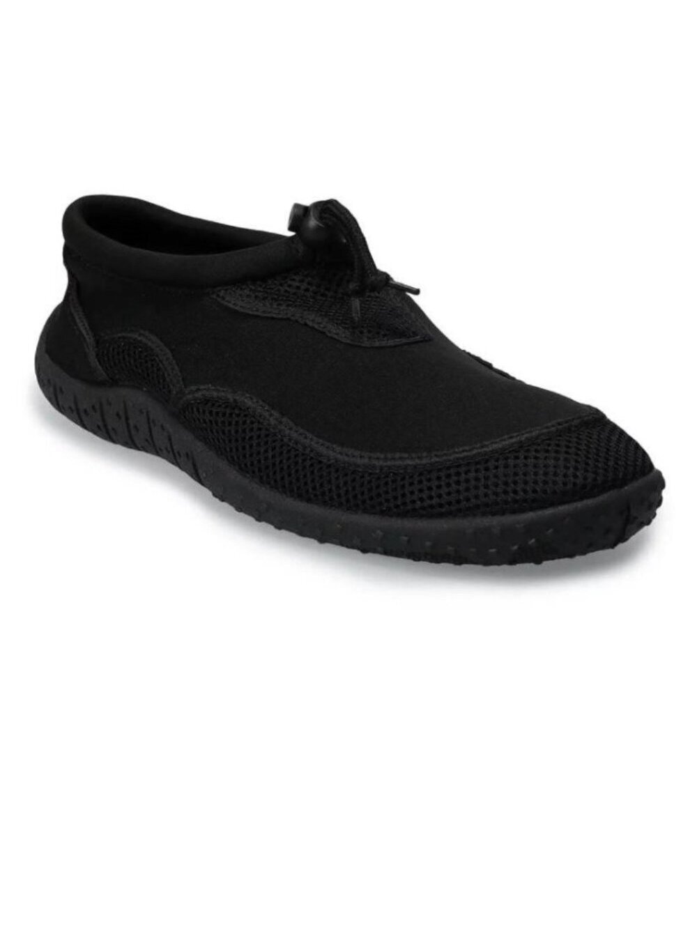 Tek Gear Water Shoes 10/11 Mens Black Quick Dry EVA Closed Toe Toggle Closure